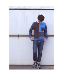 NIRAME.CO | ことことスウェット　～茶青～(スウェット)