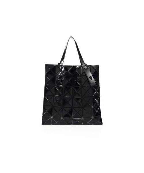BAO BAO ISSEY MIYAKE（バオバオイッセイミヤケ）の「Bao Bao Issey Miyake Lucent Basic Faux Leather Tote（トートバッグ・レディース・White/Black）」の2枚目の写真