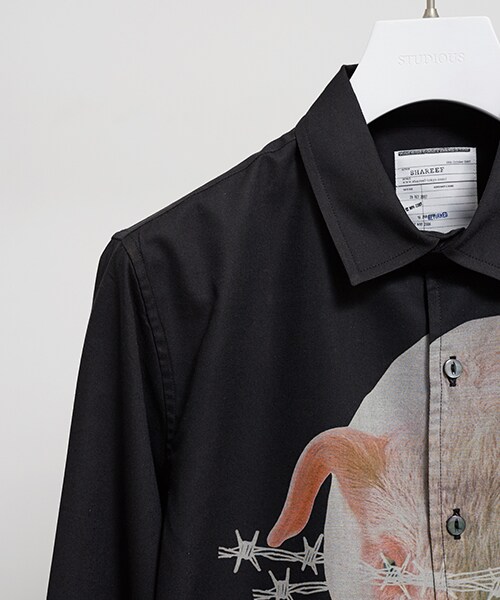 SHAREEF（シャリーフ）の「【1月30日入荷予定】プリントシャツ PIG 
