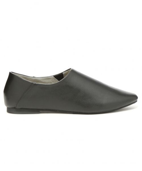 niko and...（ニコアンド）の「オリジナルソフトスリッポン（シューズ・ブラック/アイボリー）」の4枚目の写真