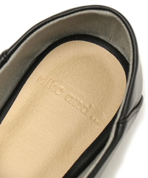 niko and...（ニコアンド）の「オリジナルソフトスリッポン（シューズ・ブラック/アイボリー）」の10枚目の写真