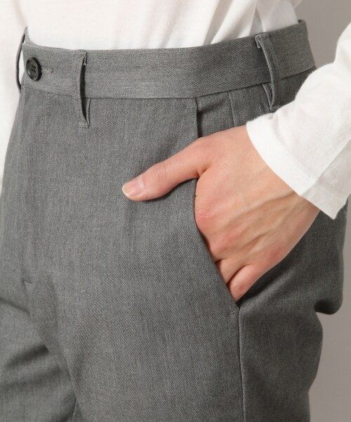 RAGEBLUE(レイジブルー)の「ストレッチTCスリムトラウザー(パンツ・グレー/ベージュ/ネイビー)」の7枚目の写真