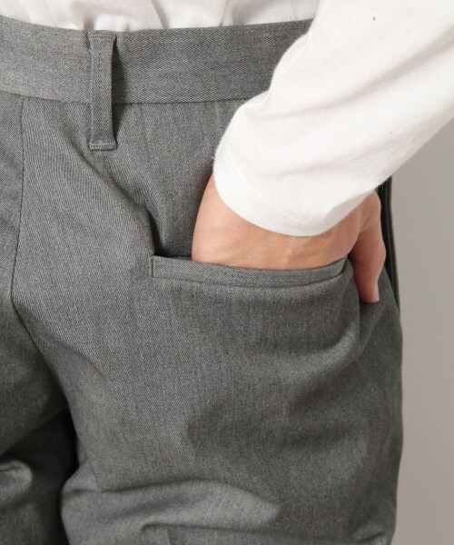 RAGEBLUE(レイジブルー)の「ストレッチTCスリムトラウザー(パンツ・グレー/ベージュ/ネイビー)」の10枚目の写真