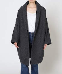 REALITY STUDIO WOOL COCOONVOLUME COATグレー AP STUDIO（エーピーストゥディオ）の「REALITY STUDIO WOOL COCOON