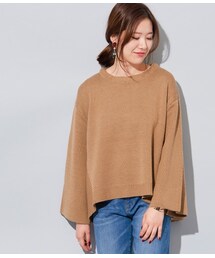 VIS | ビス ミラノリブAラインプルオーバー(ニット/セーター)