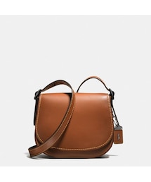 coach ☆ 極美品 コーチ ショルダーバッグ サドル グラブタンレザー A4 COACH（コーチ）の「Newサドル バッグ 23 グラブタン レザー（）」 - WEAR