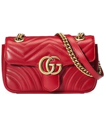 GUCCI | 〔GGマーモント〕 キルティング ミニバッグ(ショルダーバッグ)