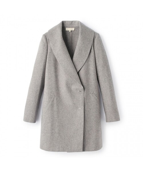 Untitled アンタイトル の L チェスターコート風メルトンジャケット アンタイトル Untitled ジャケット アウター Wear