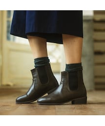 velikoko ラクチンきれいシューズ | [CM登場商品]【19.5-27cm】[ラクチンきれいブーツ]晴雨兼用ブーツ(4cmヒール)/ヴェリココ(velikoko)(ブーツ)