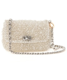 アンテプリマ　ANTEPRIMA ルッケット999 クリスタル　ショルダーバッグ 999 コレクション/ルッケット/横長/ミディアム/ピュアシルバー