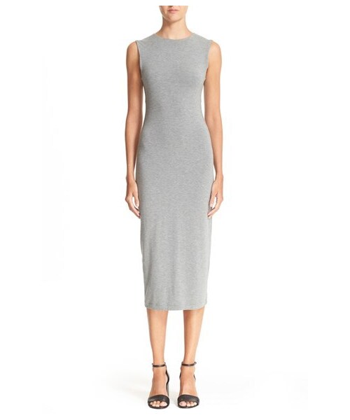 alexanderwang（アレキサンダーワン）の「Women's T By Alexander Wang Open Back Jersey Dress（ワンピース・レディース・Black/Gray・Large/Medium/Small/X-Small）」の2枚目の写真