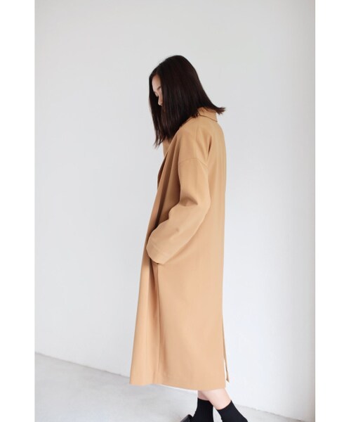 AZUL by moussy（アズールバイマウジー）の「AZUL by moussy ロングチェスターコート（ジャケット/アウター・レディース・CAM/KHA・S/M）」の5枚目の写真