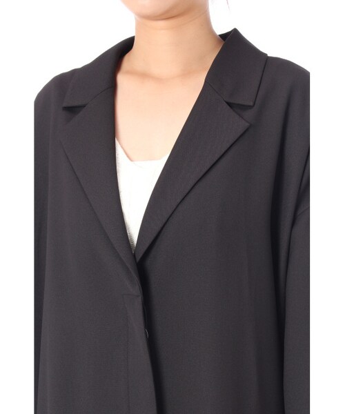 AZUL by moussy（アズールバイマウジー）の「AZUL by moussy ロングチェスターコート（ジャケット/アウター・レディース・CAM/KHA・S/M）」の16枚目の写真