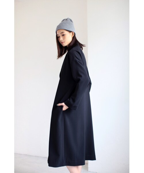 AZUL by moussy（アズールバイマウジー）の「AZUL by moussy ロングチェスターコート（ジャケット/アウター・レディース・CAM/KHA・S/M）」の14枚目の写真