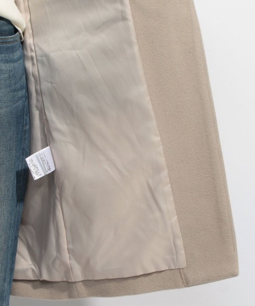 プラステ  ウールモッサカラーレスコート PLST - ウールモッサカラーレスコート プラステの通販 by ひな's