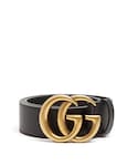 Gucci | GUCCI GG leather belt(Belt)