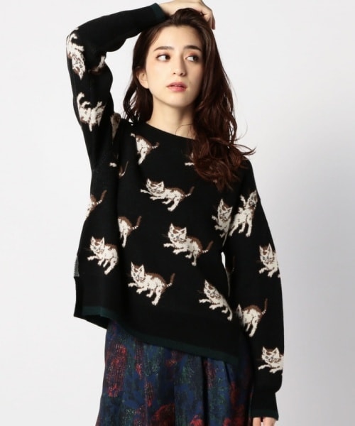 ROSE BUD（ローズバッド）の「ローズバッド (ROSE BUD)猫柄