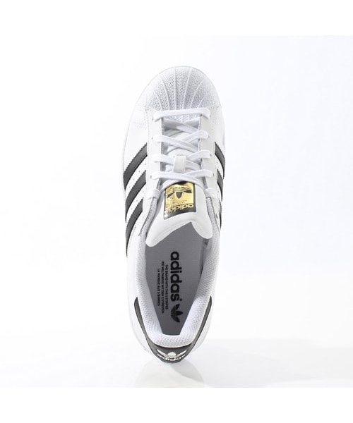 adidas（アディダス）の「オリジナルス スーパースター [Superstar WMNS]（スニーカー・レディース・ランニングホワイト/コアブラック/ランニングホワイト/ランニングホワイト/ランニングホワイト/ランニングホワ・22.0cm/22.5cm/23.0cm/23.5cm/24.0cm/24.5cm/25.0cm/25.5cm）」の11枚目の写真