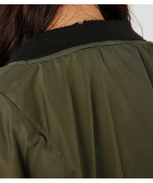 MOUSSY(マウジー)の「Moussy Vintage Ma-1(ジャケット/アウター・レディース・BLK・F)」の7枚目の写真