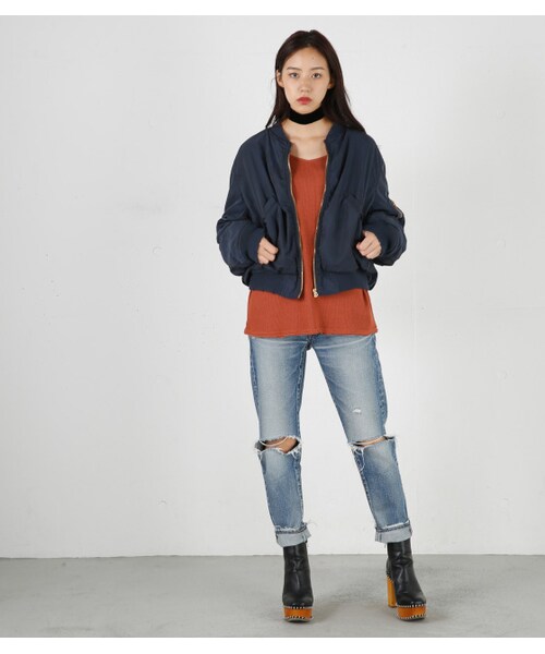 MOUSSY（マウジー）の「Moussy Vintage Ma-1（）」 - WEAR