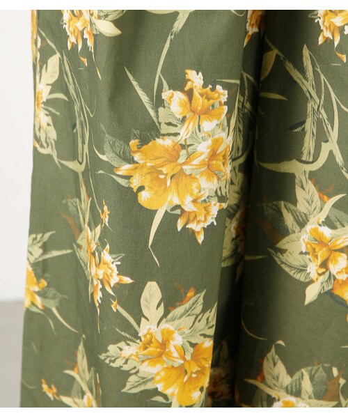 moussy 花柄ワイドパンツ♡新品タグ付き 秋冬moussy ワイドパンツ花柄FRONT POCKET WIDE PANTS - メルカリ