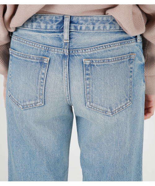 MOUSSY（マウジー）の「MOUSSY CROPPED FLARE パンツ（デニムパンツ・レディース・BLU・24inch/25inch/26inch/27inch）」の6枚目の写真