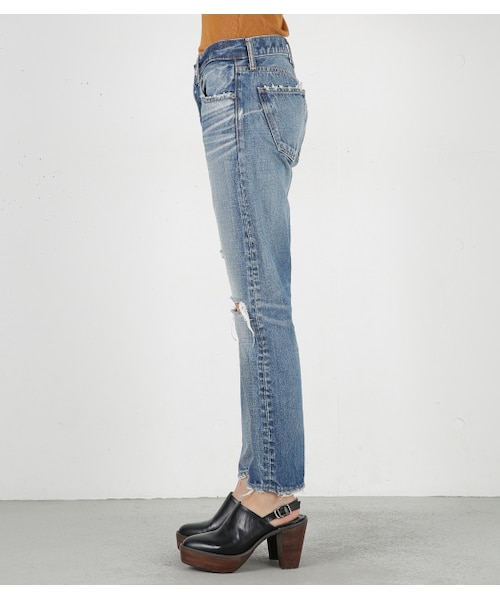 MOUSSY（マウジー）の「MOUSSY MV Ashton Tapered（デニムパンツ  