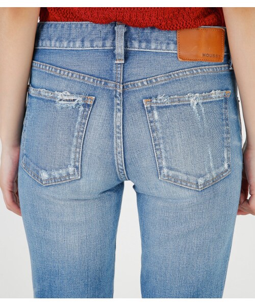 moussy マウジー iSKOCOMFORTスキニー 27インチ MOUSSY（マウジー）の「MOUSSY iSKO COMFORT スキニー（デニム