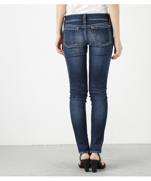MOUSSY（マウジー）の「MOUSSY オリジナル スキニー（デニムパンツ・レディース・BLU/D/BLU・25inch/24inch）」の10枚目の写真