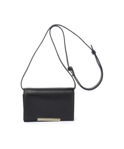 LOUNGEDRESS（ラウンジドレス）の「ラウンジドレス ウォレットバッグ（ショルダーバッグ・レディース・グレー/ブラック・FREE）」の2枚目の写真