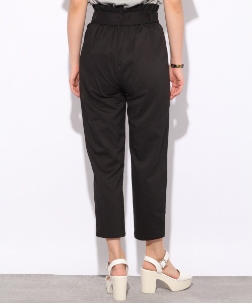 LOWRYS FARM（ローリーズファーム）の「TRリボン/ベルトツキパンツ（その他パンツ・レディース・ライトベージュ53/ネイビー88・F）」の5枚目の写真