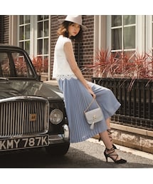 Apuweiser-riche | 【AneCan 10月号コラボ】サイドプリーツスカーチョ/アプワイザー・リッシェ(Apuweiser-riche)(その他パンツ)