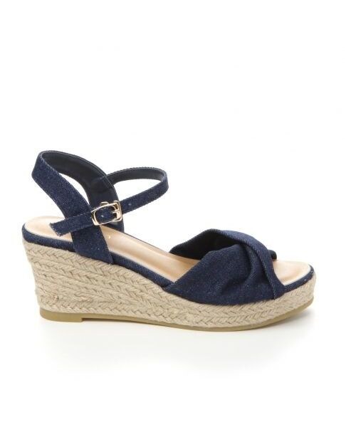 LEPSIM(レプシィム)の「ジュートウエッジサンダル(サンダル・レディース・キャメル55・S(22.5))」の7枚目の写真