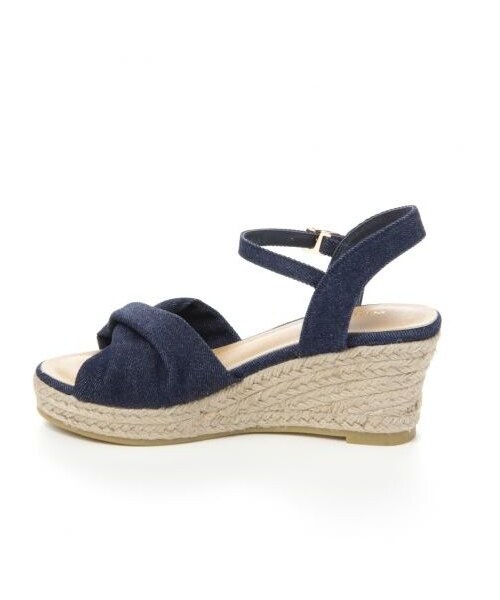 LEPSIM(レプシィム)の「ジュートウエッジサンダル(サンダル・レディース・キャメル55・S(22.5))」の3枚目の写真