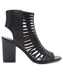 FOREVER 21 | カットアウトフェイクレザーサンダル(サンダル)