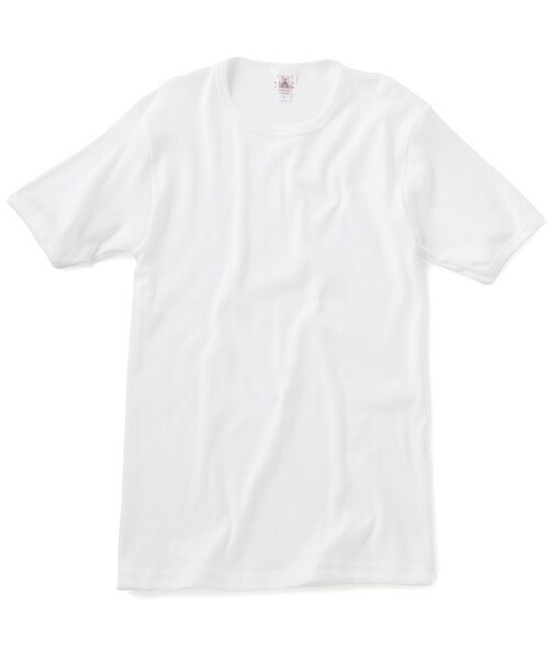 no brand（ノーブランド）の「ル ジュン メン 【MOULIN NEUF】クルーネックTシャツ（Tシャツ/カットソー・メンズ・ライトグレー(08)/ホワイト(10)/キナリ(16)・M/L）」の2枚目の写真