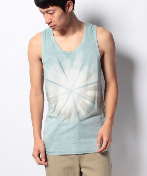 no brand（ノーブランド）の「goa THE STORE サークルタイダイ カット 