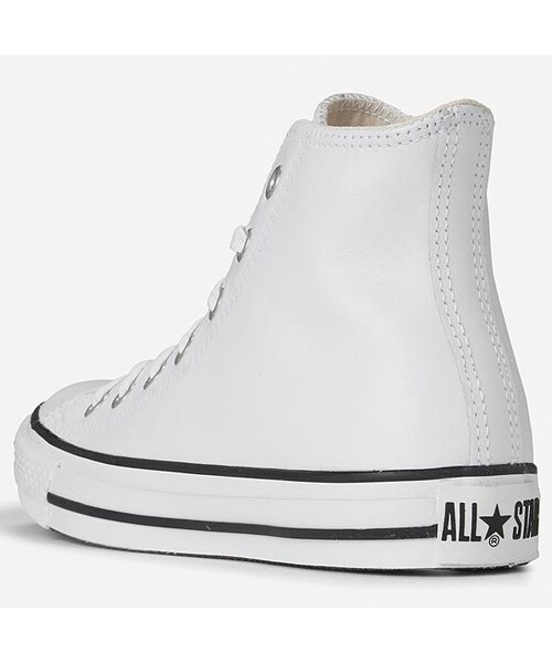 CONVERSE（コンバース）の「【コンバース】【定番】スニーカー(LEAオールスターHI)/コンバース(Converse)（スニーカー・レディース・ブラック/ブラックモノクローム/ホワイト・22.0/22.5/23.0/23.5/24.0/24.5）」の4枚目の写真