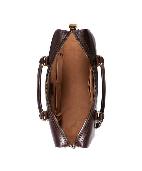 GUCCI（グッチ）の「〔ウェビー〕 レザー ブリーフケース（ビジネス