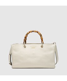 GUCCI | 〔バンブー ショッパー〕オンライン限定  ミディアムレザートート(トートバッグ)
