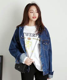 DHOLIC | ロングスリーブデニムジャケット(デニムジャケット)