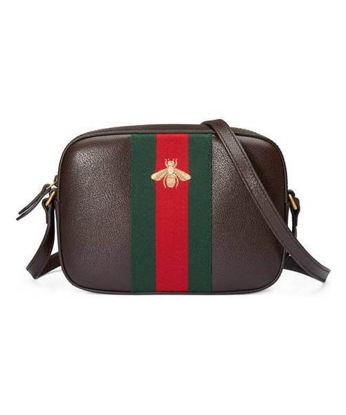 GUCCI（グッチ）の「オンライン限定 レザー ショルダーバッグ 