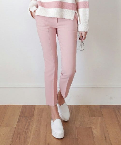 DHOLIC(ディーホリック)の「6COLORSスリムスラックスパンツ(スラックス・レディース・S/M/L)」の6枚目の写真