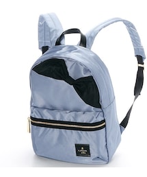 【現行】美品 ランバンオンブルー トロカデロ リボン バックパック リュック LANVIN en Bleu（ランバンオンブルー）の「バッグ(トロカデロ