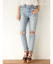 SLY | Sly Cliff Jw Crash Ankle Slim-C(デニムパンツ)