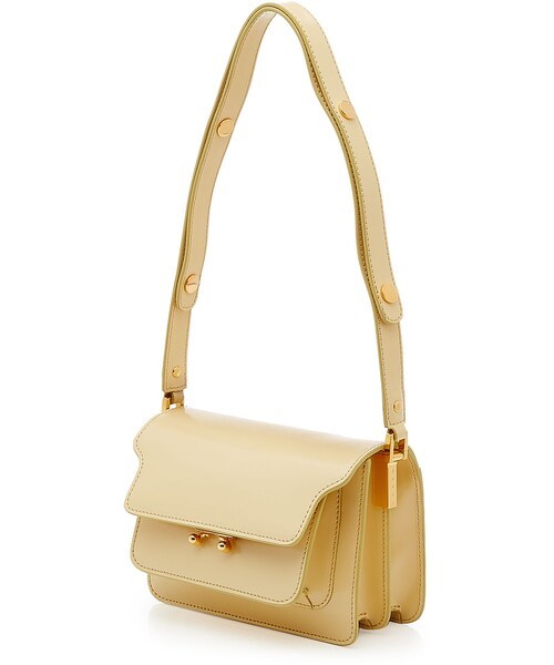 MARNI(マルニ)の「Marni パテントレザーショルダーバッグ - ベージュ(ショルダーバッグ・レディース・ベージュ・ONE SIZE)」の4枚目の写真