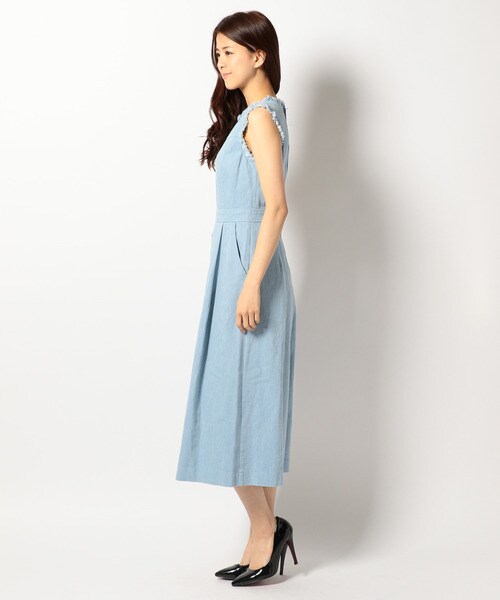 グレースコンチネンタル デニムジャンプスーツ GRACE CONTINENTAL