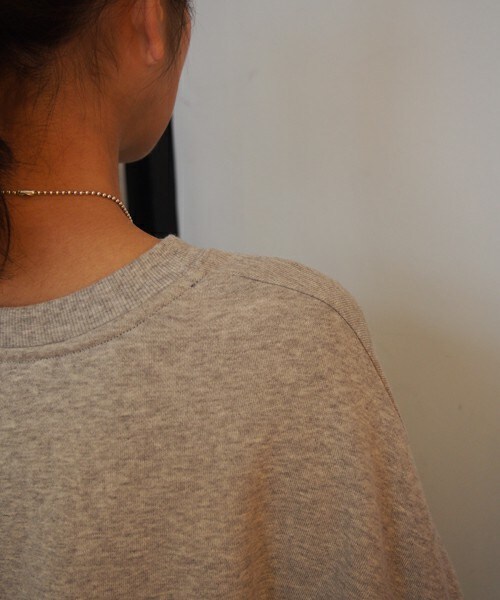 FRAPBOIS（フラボア）の「シャーリンウラケ（スウェット・レディース・ネイビー/グレー/カーキ・1）」の15枚目の写真