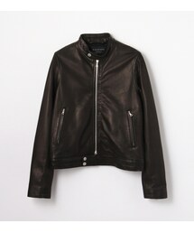 TOMORROWLAND  | トゥモローランド ラムレザージップアップブルゾン(ライダースジャケット)