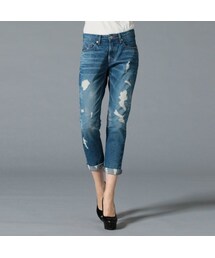 GUILD PRIME | ギルドプライム 【GUILD PRIME】WOMENS ダメージデニム(デニムパンツ)